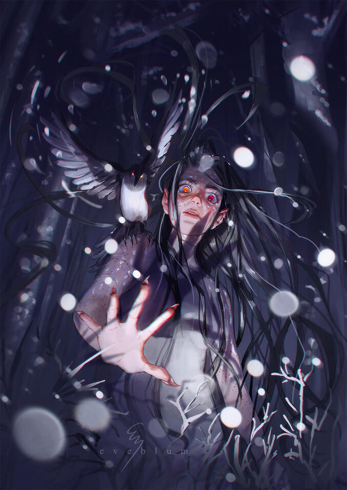 "Beyond the night's blizzard"