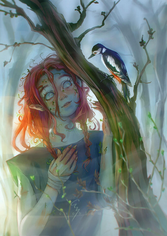 "Spring's first message"